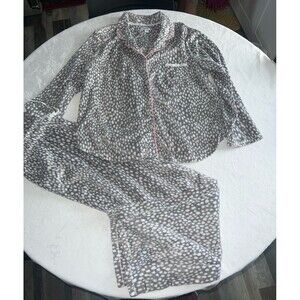 DKNY plush, XL pajama/lounge outfit